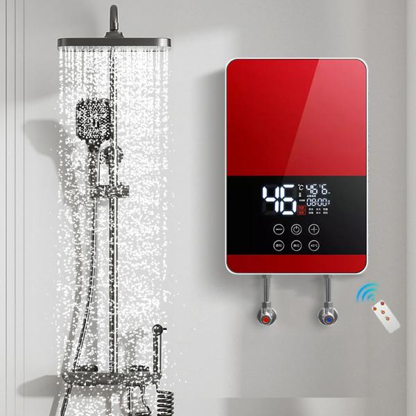 Quality OEM / ODM Wall Mounted Shower Tankless Electric Water Heater for sale