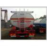 China 6x4 Fuel Oil Truck , Safe Driving Gasoline Delivery Truck Full Air Suspension System factory
