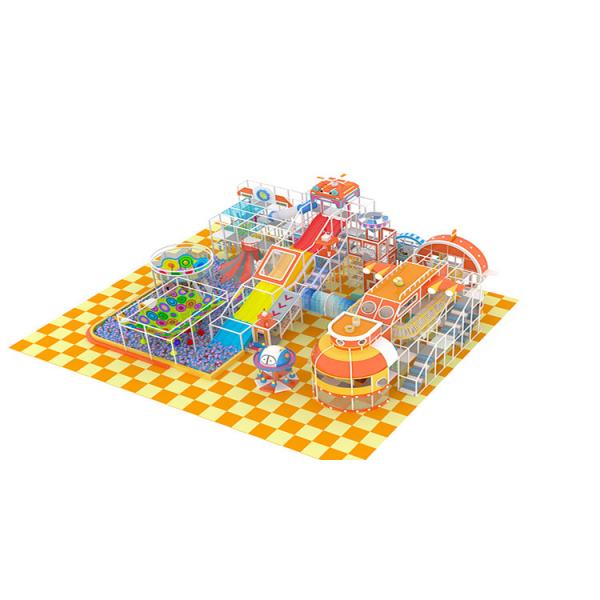 Quality Large Soft Play Indoor Playground Equipment 500m2 PVC Material for sale