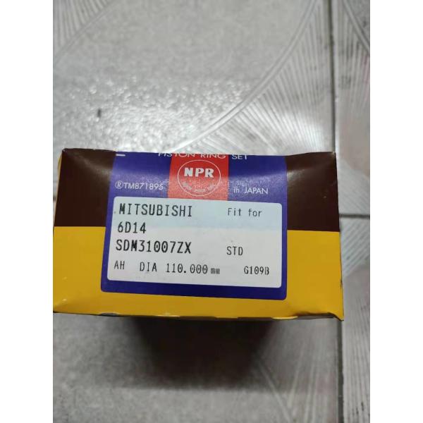 Quality Mitsubishi 6d14 6d14t NPR Piston Rings Sdm31007zx Japan Npr Me032260 for sale