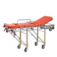 China Adjustable Emergency Medical Safety 90cm Ambulance Trolley Bed factory