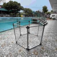 China Outdoor Metal Portable Pet Fences For Yard Pool And Garden factory