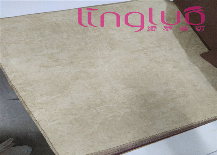 China Glue Embossed And Printing 470GSM Velvet Chair Protector factory