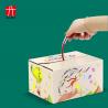 China Single Wall Corrugated Mailing Boxes CMYK Color Shopping Packaging factory