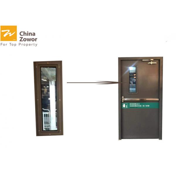 Quality UL Certified 1 Hour Rated Fire Safety Door Fire Exit Door With Vision Panel/ Customized Size for sale