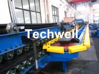 China Automatic Stacker Double Belt Type Polyurethane Sandwich Panel Forming Machine For Making Roof &amp; Wall Panels factory
