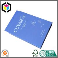 China Glossy Blue Color Printed Paper Carton Box; Cosmetics Products Packing Paper Box factory