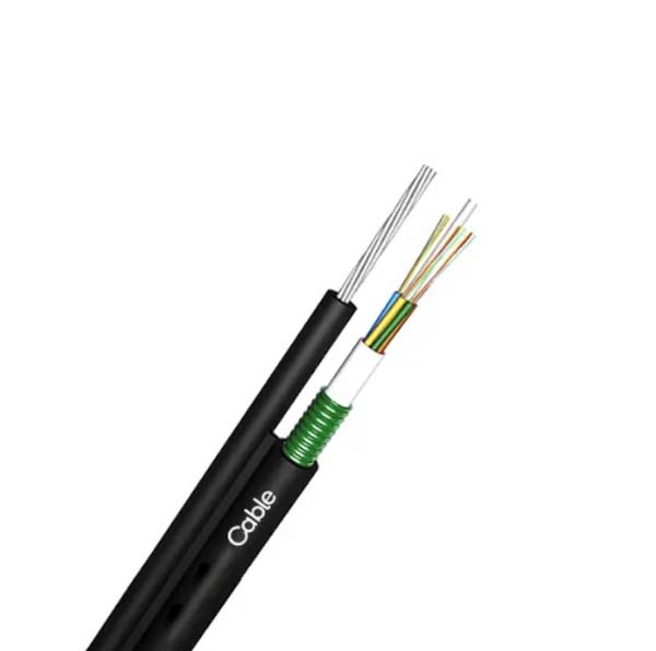 Quality Figure8 GYTC8A Outdoor Rated 24 Core Single Mode Fiber Optic Cable 2km Length for sale