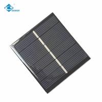 China 3V Thermodynamic Poly Crystalline Solar Panel ZW-6055 Customized Poly Mini Epoxy factory