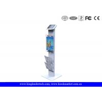 China Mini Secure Ipad Kiosk Stand Lockable , Ipad Display Stand Leaflet Rack factory
