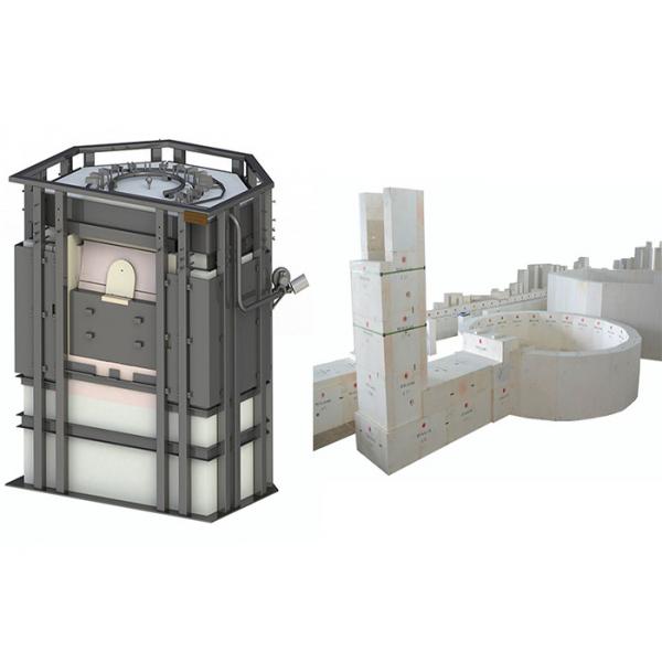 Quality Electricial Heating Type Electric Glass Melting Furnace 10TPD 40%-80% for sale