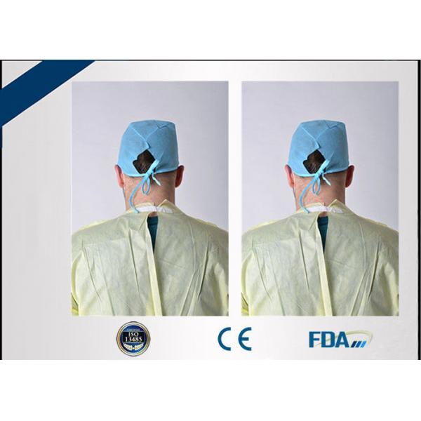 Quality Antibacterial Disposable Protective Gowns , Full Length Medical Isolation Gowns for sale
