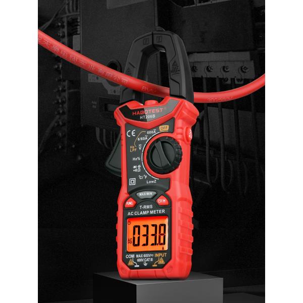 Quality True RMS Auto Range HT206B 60V 60A Clamp Meter Tester for sale