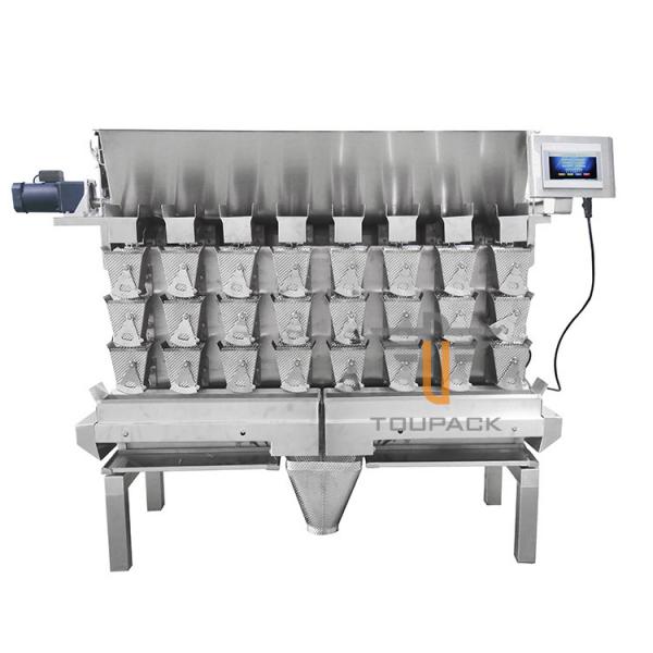 Quality 14 Head 1.3L Intellegent Multihead Weigher For Sticky Material for sale