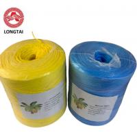 China 22500 Denier Black Banana Twine Virgin PP Material Twisted and UV Protection 4KG Roll for sale