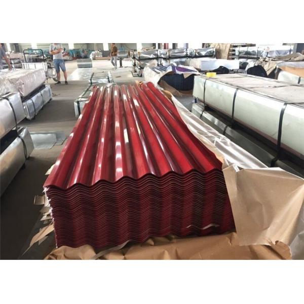 Quality Industrial Buildings 26 Gauge Corrugated Metal Roofing Thin Corrugated Metal for sale