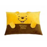 China Fashion Disney Cartoon Plush Winnie The Pooh Baby Pillow Yellow factory