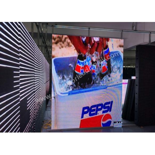 Quality P4 Wide Viewing Angle Indoor Rental led screen video wall With 256x256 Module for sale