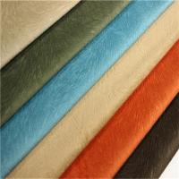China china suppliers 100% polyester sofa fabric velboa for sale