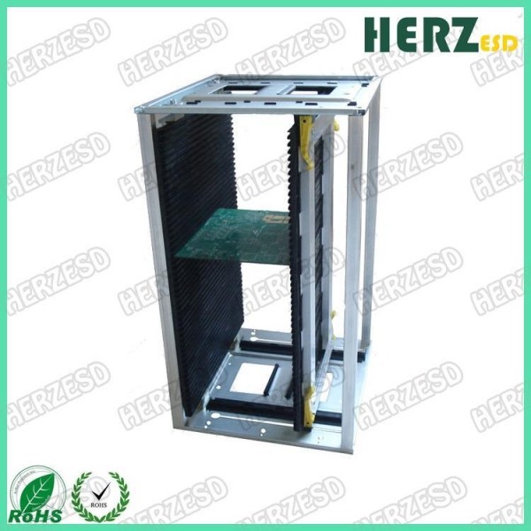 Quality Temperature Resistance ESD Magazine Rack Fix Method Screw / Gear Track for sale