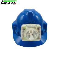 China 6800mAh Underground Cordless Cap Lamp 3.7V LED Safety Helmet Lights factory