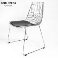 China Patio Metal Wrought Iron Dining Chairs Indoor Creative Home Leisure 46x53x80.5cm factory