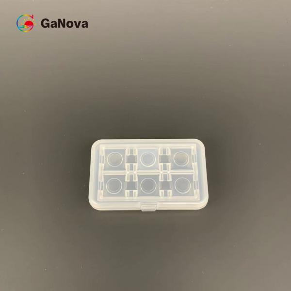 Quality 10*10.5mm2 GaN Single Crystal Substrate C Plane (0001) Off Angle Toward M-Axis 0 for sale