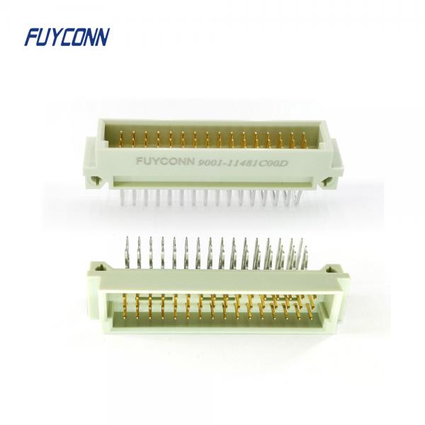 Quality 3 Rows DIN41612 Connector 90 Degree PCB 3*16P 48Pin Male Eurocard Connector for sale