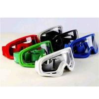 Quality Unique Design Motocross Goggles , Custom Colorful Anti Glare Motorcycle Glasses for sale