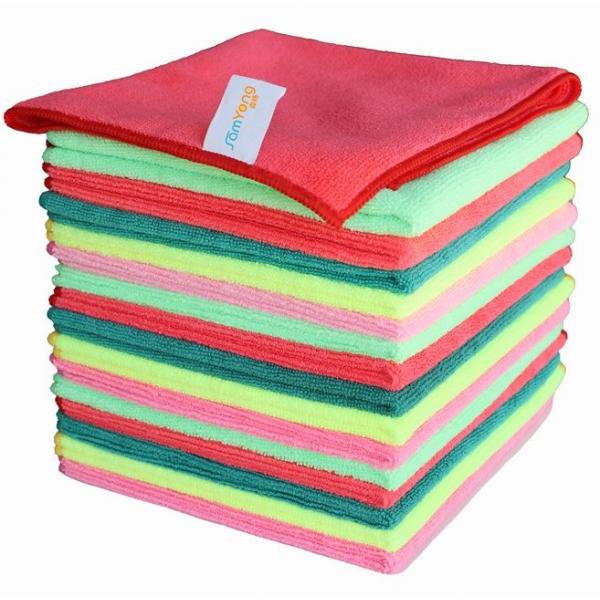 Quality ODM Soft Microfiber Cleaning Cloth Dust Cleaner With High Water Absorption for sale