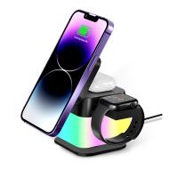 China Wireless Charging Night Light For Smart Watch Earphone Cellphone - X549 Magnetic Charger factory