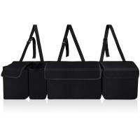 China Insulated Grocery Tote Car Trunk Organizer With Cooler Bag Tote Padded Lid factory