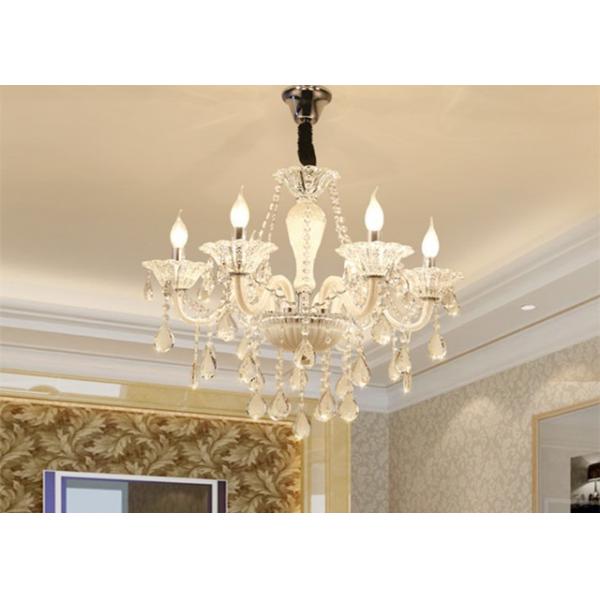 Quality 360 Degree Beam Angle 950*900mm Indoor E14 Screw Crystal Candle Chandelier for sale