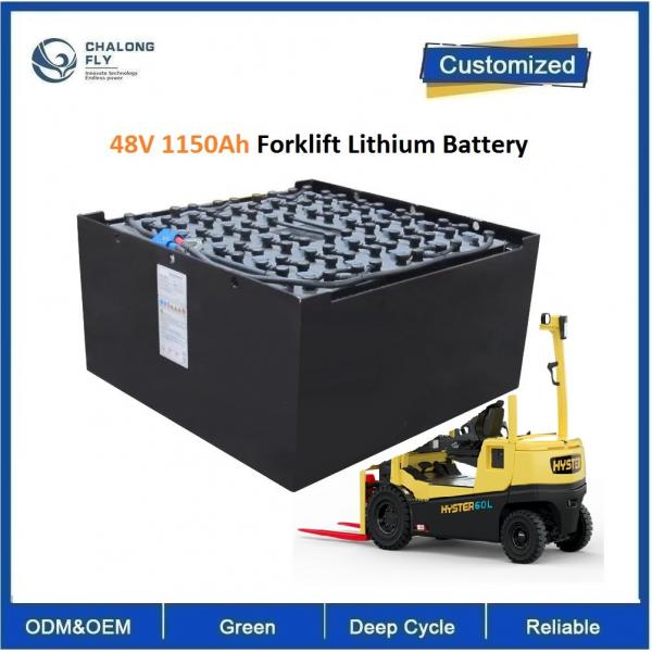 Quality CLF E100-120XN Forklift Battery 36V10PZS1150 36V 48V 1150Ah for Hyster Forklift OEM ODM for sale