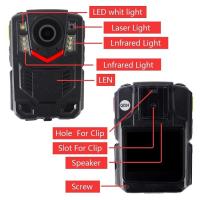 China 1296P Police Worn Cameras With Audio Video Photo Recording 2inch Display factory