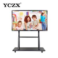 China 10 Points Infrared Touch Interactive Flat Panel , 42&quot; 4K Interactive Digital Display factory