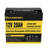 China Li Phosphate 256Wh Deep Cycle LiFePO4 Battery For Fish Finder RV factory