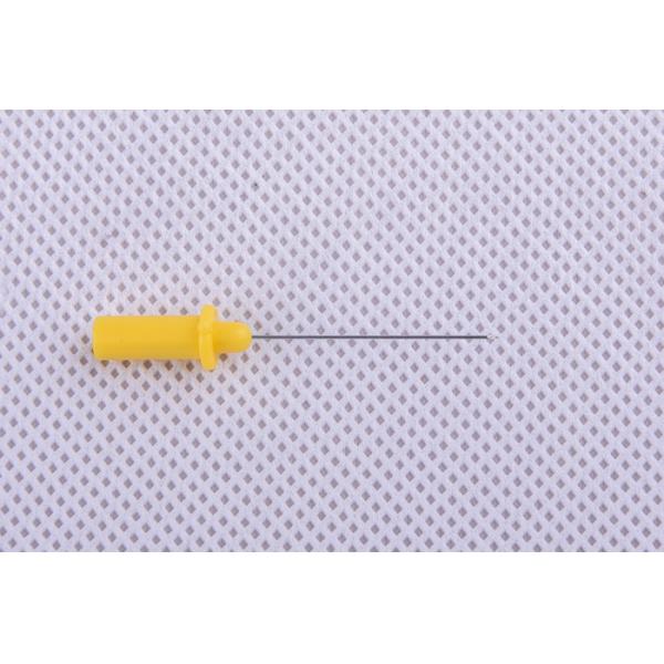 Quality Yellow Sterilized Disposable EMG Needle Electrodes With Plastic Material for sale