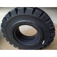 China LK301 Patten 6.50 10 Solid Forklift Tires , Solid Rubber Tires For Forklifts factory