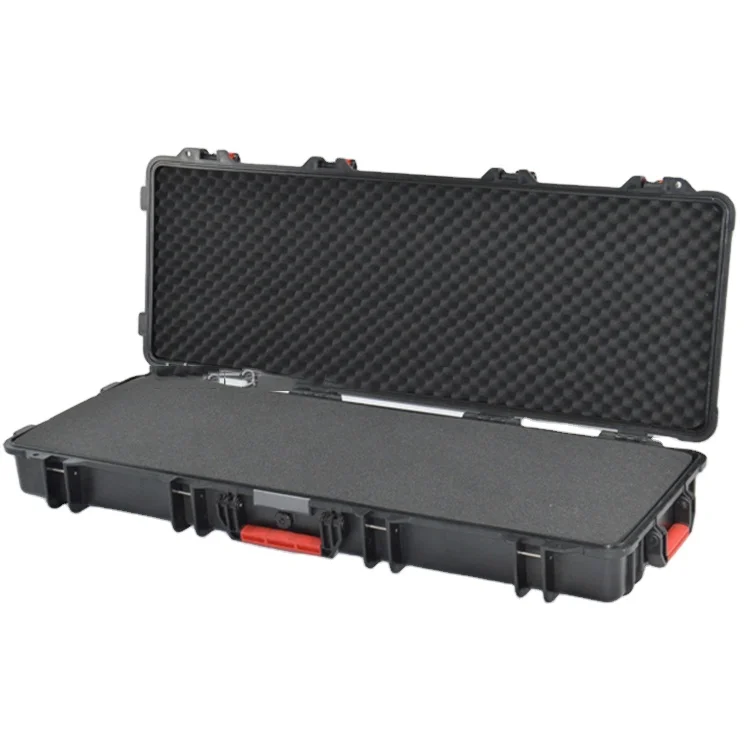 Quality Lightweight Plastic Gun Case - Medium Size - Sturdy and Portable for sale