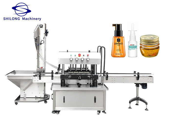 China Induction Glass Jar Automated Bottle Filling Machine Antiwear 2000mm 2000W factory