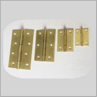 Quality Small Size Solid Brass Cabinet Hinges Heavy Duty Long Durability Elegant Look for sale