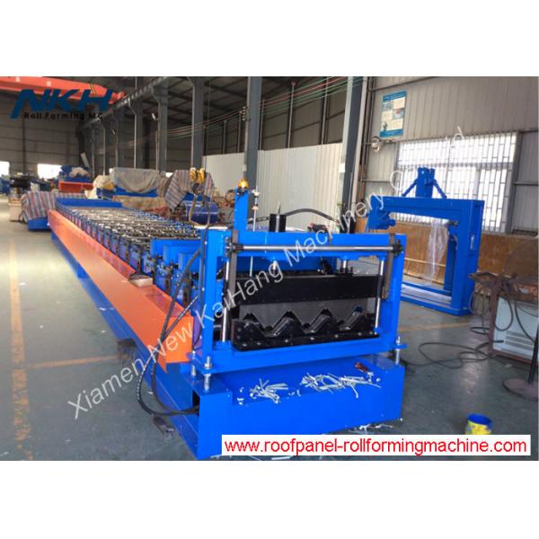 Quality High Rib Roof Panel Roll Forming Machine , Wall Panel Roll Forming Machine for sale