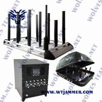China Shockproof All In One Mobile Phone Bomb Signal Jammer Wireless Powerful 1500W Full Bands 20MHz-11GHz Signal Jammer for sale