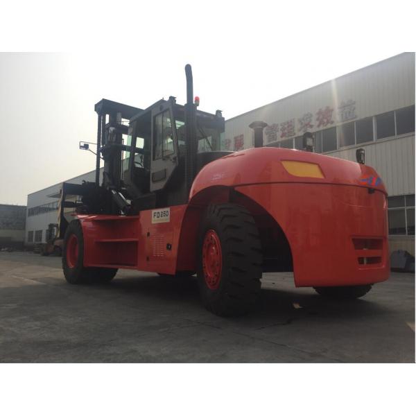 Quality 4 Way Directional FD250 1200mm 25 Ton All Terrain Forklift Truck for sale
