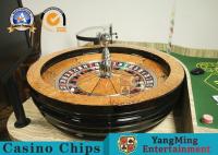 China VIP Club 32” Roulette Wheel Board Solid Wood Turntable Diameter 82cm factory