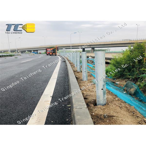 Quality Curved Downhill Roller Guardrail Road Anti Collision Rolling Guard Barrier for sale