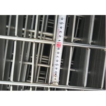 Quality Lightweight Carbon Steel Walkway Grating Black / White Great Load Bearing for sale