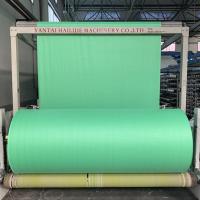 China PP Woven Tubular Sheet Laminated Coated Fabric Roll for Big Bag for sale