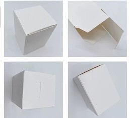 Quality Customized Small Plain Recycled Paper Gift Box White 10x10x7 Cake Box for sale